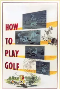 Poster to the movie "How to Play Golf" #1203016