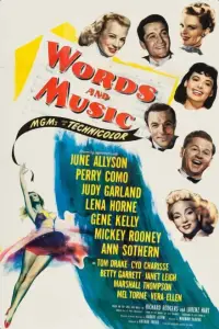 Poster to the movie "Words and Music" #1110515