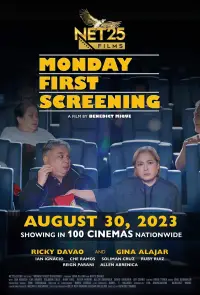 Poster to the movie "Monday First Screening" #1213835