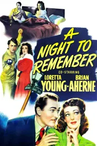 Poster to the movie "A Night to Remember" #989923