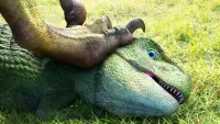 Backdrop to the movie "Dino King: Journey to Fire Mountain" #717604