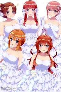 Poster to the movie "The Quintessential Quintuplets Movie" #174299