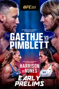 Poster to the movie "UFC 324: Gaethje vs. Pimblett" #540959