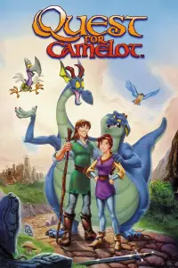 Poster to the movie "Quest for Camelot" #964593