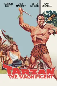Poster to the movie "Tarzan the Magnificent" #1240604