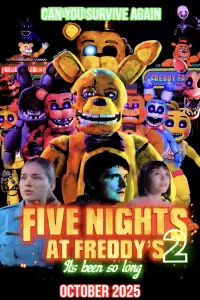 Poster to the movie "Five Nights at Freddy