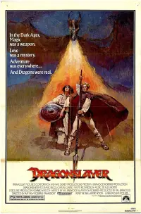 Poster to the movie "Dragonslayer" #988604