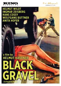 Poster to the movie "Black Gravel" #1067556