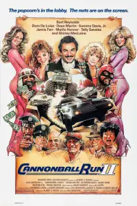 Poster to the movie "Cannonball Run II" #990025