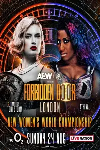 Poster to the movie "AEW x NJPW: Forbidden Door 2025" #671444