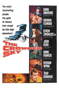 Poster to the movie "The Crowded Sky" #980233