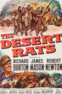 Poster to the movie "The Desert Rats" #1238443