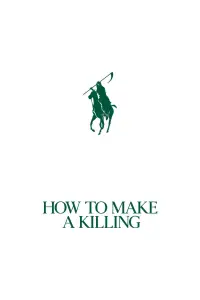 Poster to the movie "How to Make a Killing" #1131655