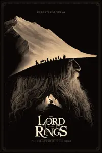 Poster to the movie "The Lord of the Rings: The Fellowship of the Ring" #906785