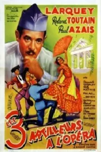 Poster to the movie "Trois artilleurs à l