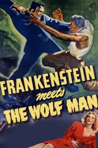 Poster to the movie "Frankenstein Meets the Wolf Man" #974975