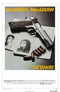 Poster to the movie "The Getaway" #1108944