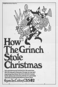 Poster to the movie "How the Grinch Stole Christmas!" #588118