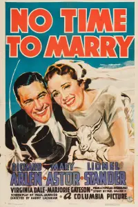 Poster to the movie "No Time to Marry" #1154101