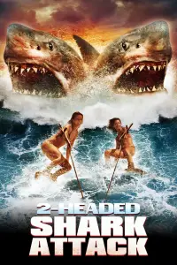 Poster to the movie "2-Headed Shark Attack" #977564