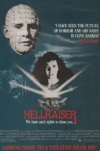 Poster to the movie "Hellraiser" #687889