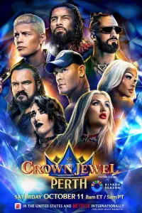 Poster to the movie "WWE Crown Jewel 2025" #924622