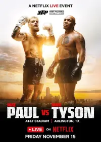 Poster to the movie "Jake Paul vs. Mike Tyson" #705925