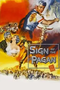 Poster to the movie "Sign of the Pagan" #1179555