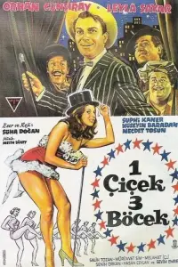 Poster to the movie "Bir Çiçek Üç Böcek" #1071131