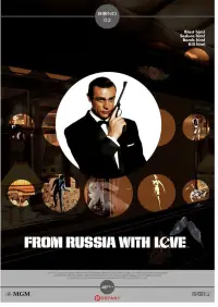 Poster to the movie "From Russia with Love" #624464