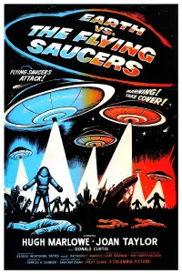 Poster to the movie "Earth vs. the Flying Saucers" #956272