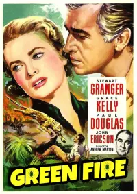 Poster to the movie "Green Fire" #1171446