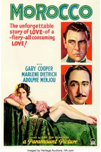 Poster to the movie "Morocco" #681712