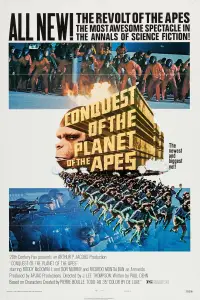Poster to the movie "Conquest of the Planet of the Apes" #945669