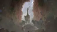 Backdrop to the movie "Made in Abyss: The Golden City of the Scorching Sun" #715160