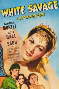 Poster to the movie "White Savage" #1099903