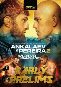 Poster to the movie "UFC 320: Ankalaev vs. Pereira 2" #915728