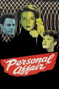 Poster to the movie "Personal Affair" #1159156
