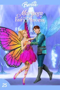 Poster to the movie "Barbie Mariposa & the Fairy Princess" #727187