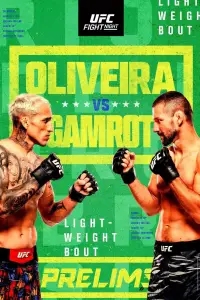 Poster to the movie "UFC Fight Night 261: Oliveira vs Fiziev" #1007081