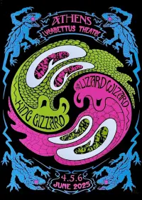 Poster to the movie "King Gizzard & The Lizard Wizard - Live in Athens 