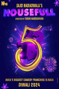 Poster to the movie "Housefull 5" #966957