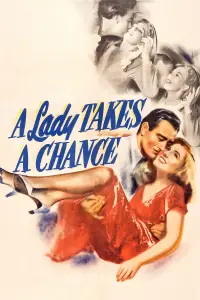 Poster to the movie "A Lady Takes a Chance" #1153530
