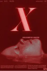 Poster to the movie "X" #442685