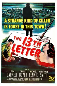 Poster to the movie "The 13th Letter" #1258541