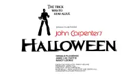 Backdrop to the movie "Halloween" #900940