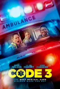 Poster to the movie "Code 3" #903004