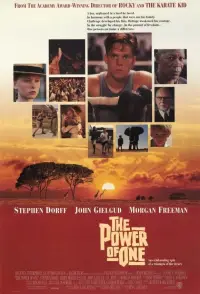 Poster to the movie "The Power of One" #1136655