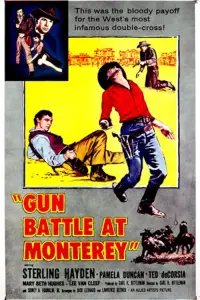 Poster to the movie "Gun Battle at Monterey" #977883