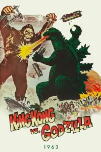 Poster to the movie "King Kong vs. Godzilla" #1108896